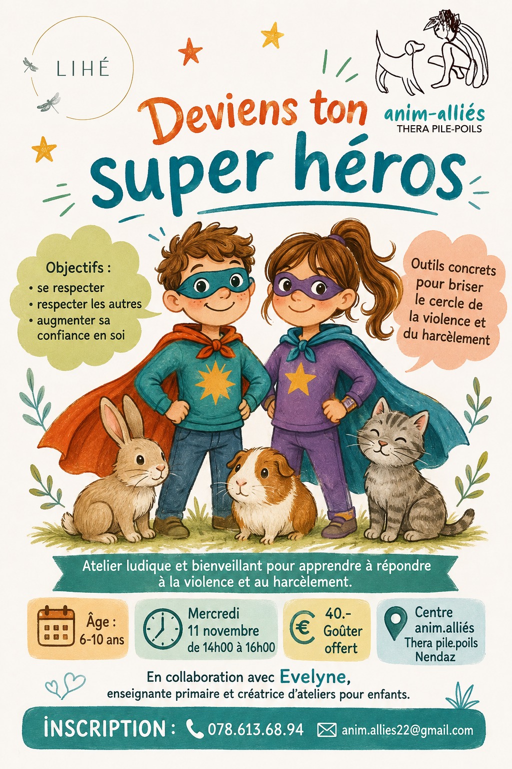 Ateliers super héros
