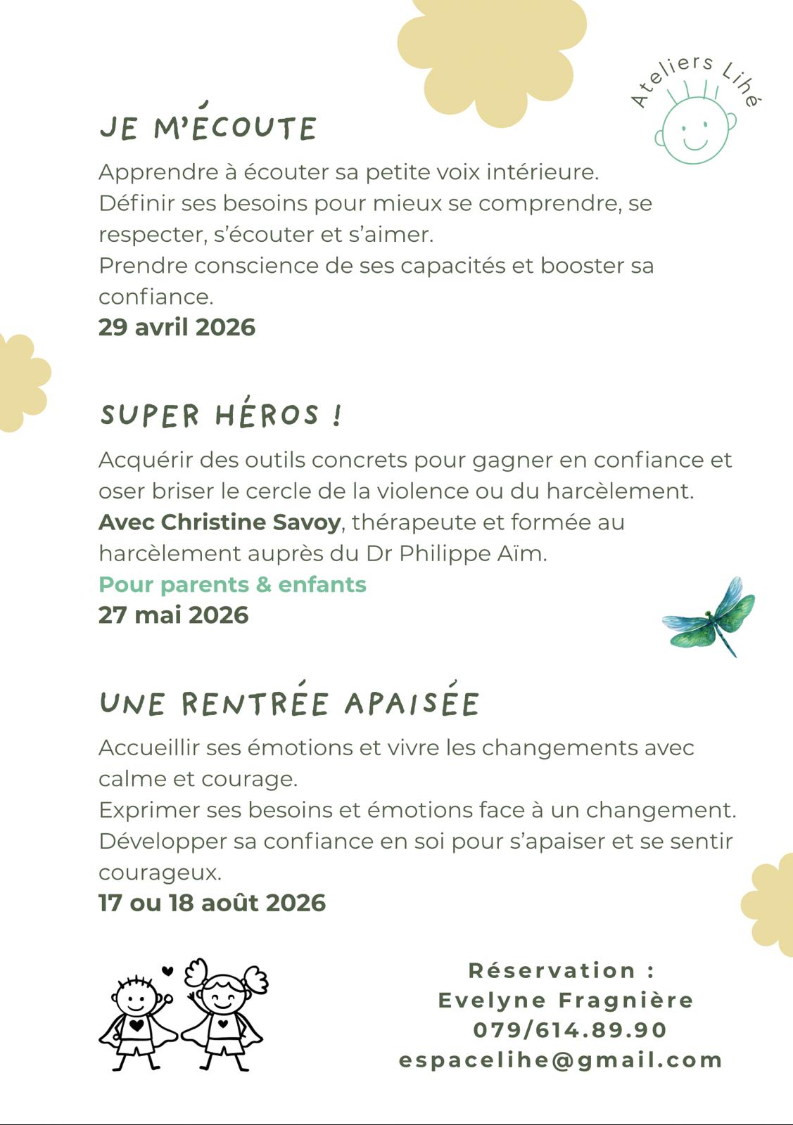 Ateliers enfants page 2